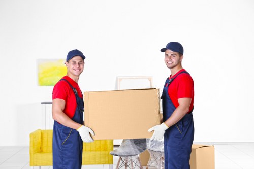 Professional furniture removals team working in Streatham