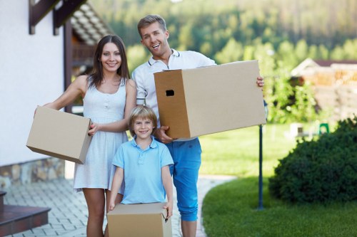 Furniture transport and loading for a man and van job