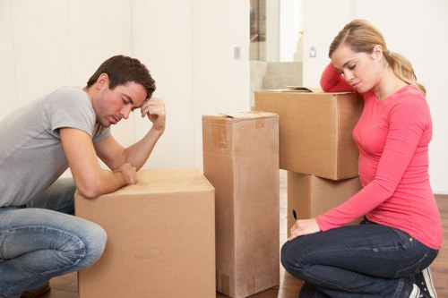 House removal service handling furniture in Streatham